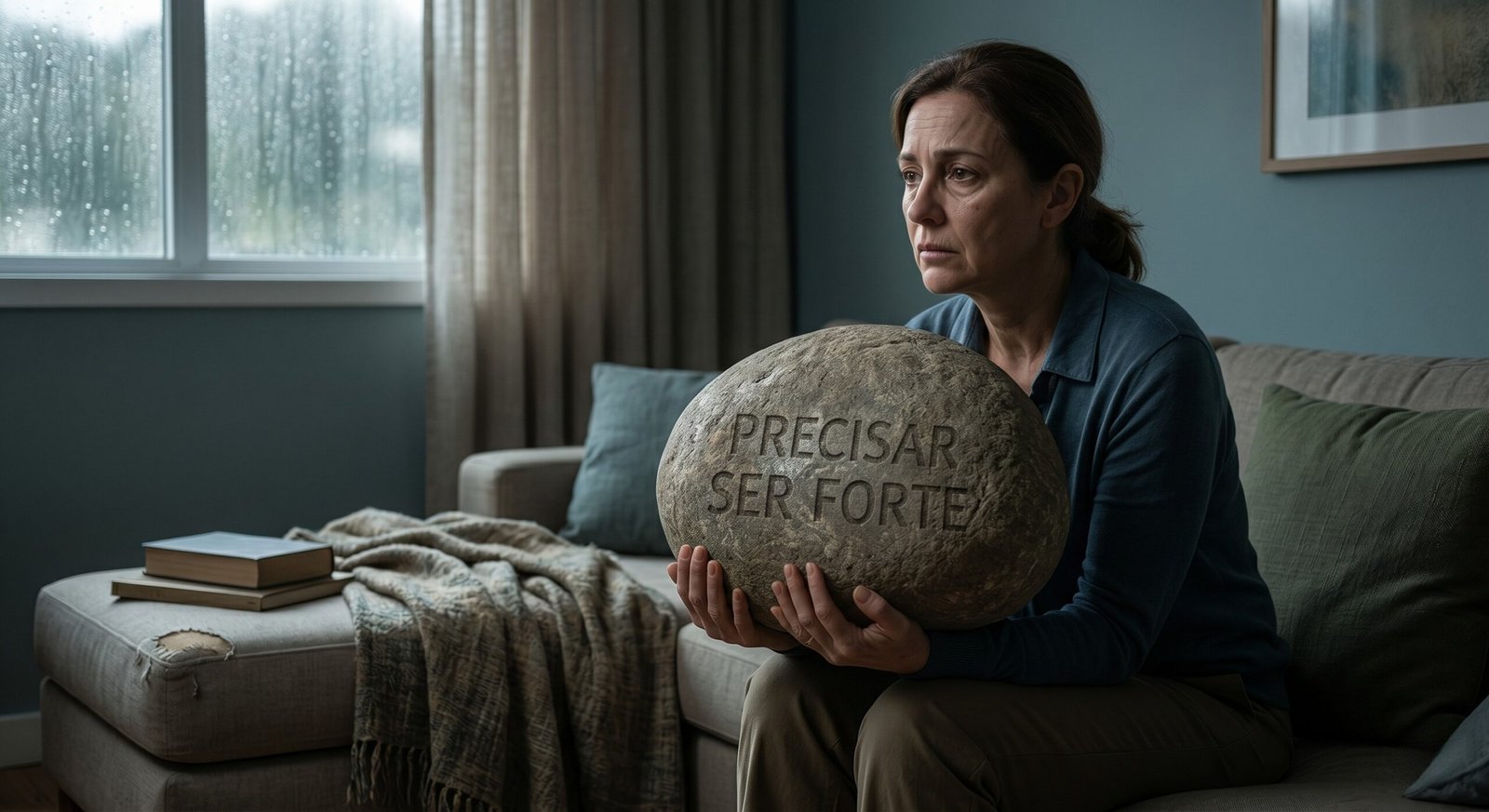Quem você era antes de precisar ser forte o tempo todo?